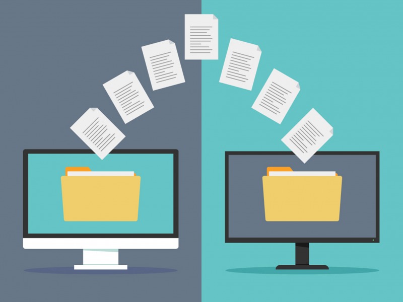 How to create a file transfer program using python 3.0 or above.