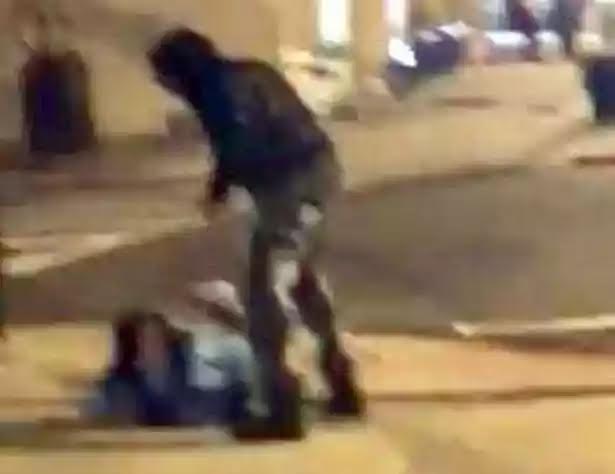 Shocking Footage Shows Man 'Punch And Kick Pregnant Girlfriend In Face Causing Seizure'