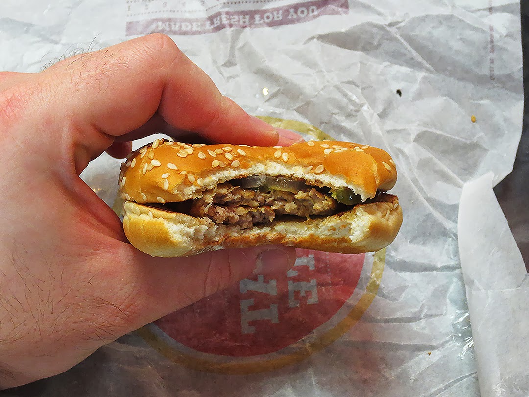 Burger King Rib Sandwich Bbq