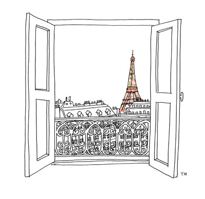 Eiffel Tour by Yukié Matsushita