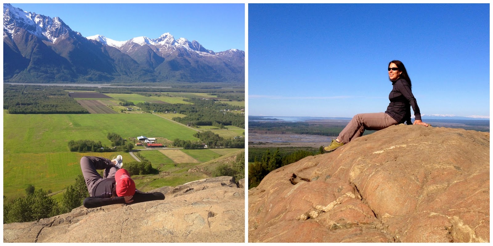 The Baked Alaska Project Hiking the West Butte Trail near Palmer