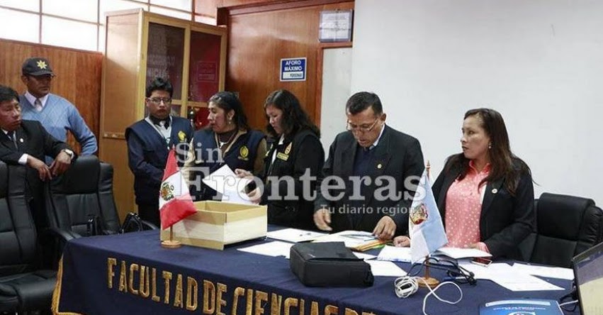Fiscalía intervine concurso docente en la UNA Puno, tras audios que destaparon «arreglos» para favorecer a postulantes Fiscalía intervine concurso docente en la UNA Puno, tras audios que destaparon «arreglos» para favorecer a postulantes