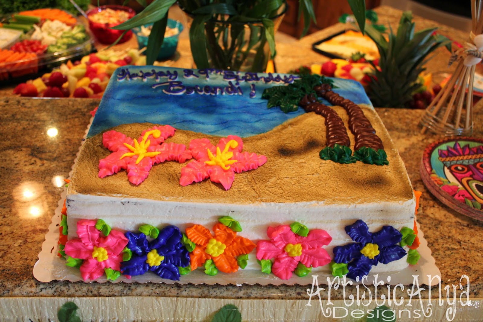 Artistic Anya Designs: Hawaiian Luau Party