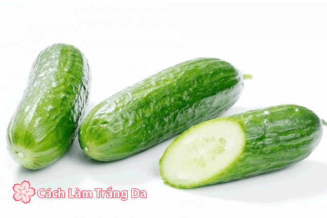 Cách làm trắng da tự nhiên từ quả dưa chuột Cách làm trắng da tự nhiên từ quả dưa chuột