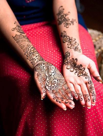 New Mehndi Designs 2015 For Double Hands