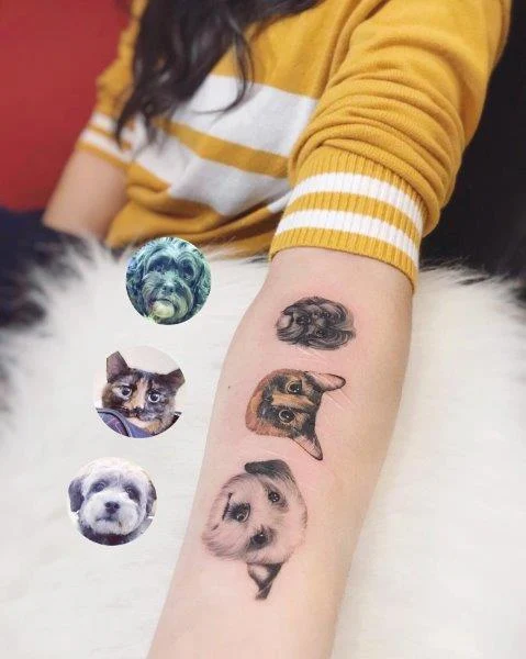 Furry Friends Tattoo