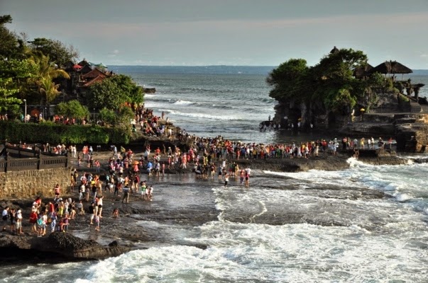 Kunjungan Wisman ke Tanah Lot Meningkat