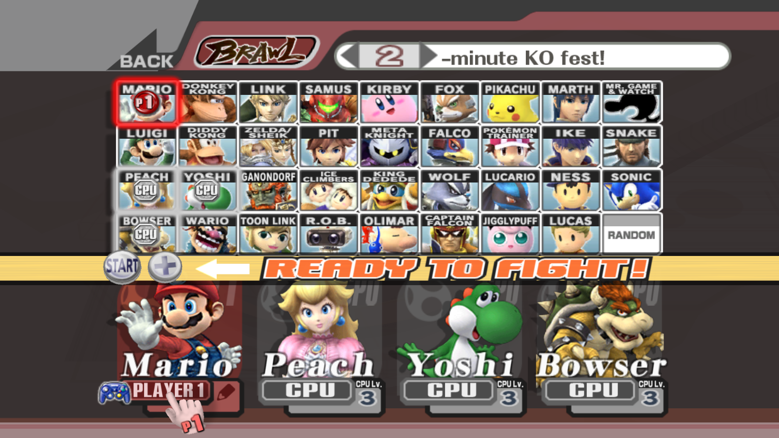 Guides Les personnages et les secrets Super Smash Bros