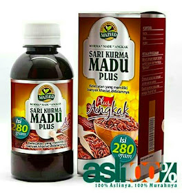 SARI KURMA MADU PLUS ANGKAK MAZIED obat herbal demam berdarah