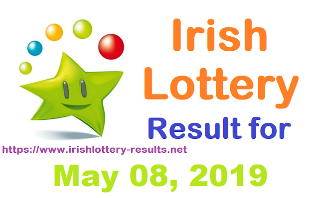 Irish Lottery Result for Wednesday, May 08, 2019 Irish Lottery Result for Wednesday, May 08, 2019