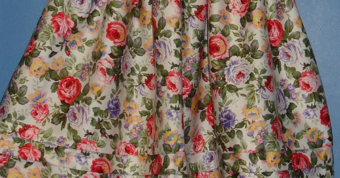 Karen's Butterflies and Faeries: English Garden Vintage Linen Sundress