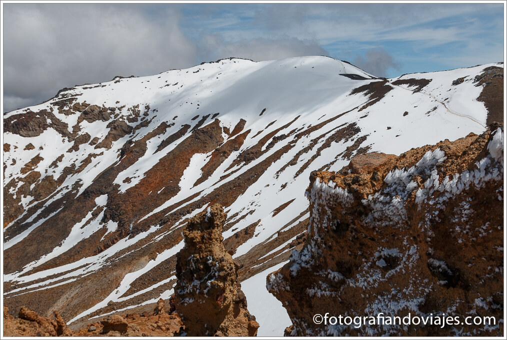 Monte Tongariro Monte Tongariro en Tongariro Alpine Crossing