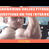 Answering Online Fitness Questions - January 2019