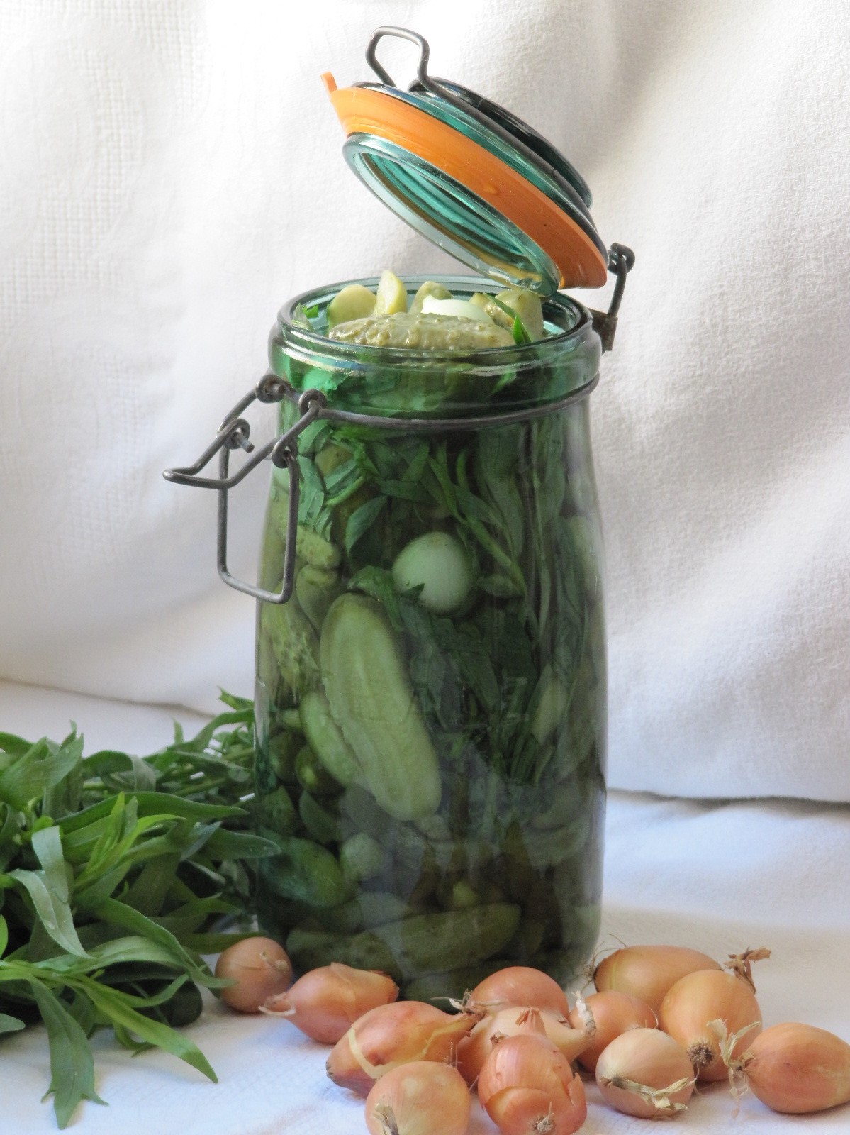 La cuisine d'ici et d'ISCA Cornichons au vinaigre