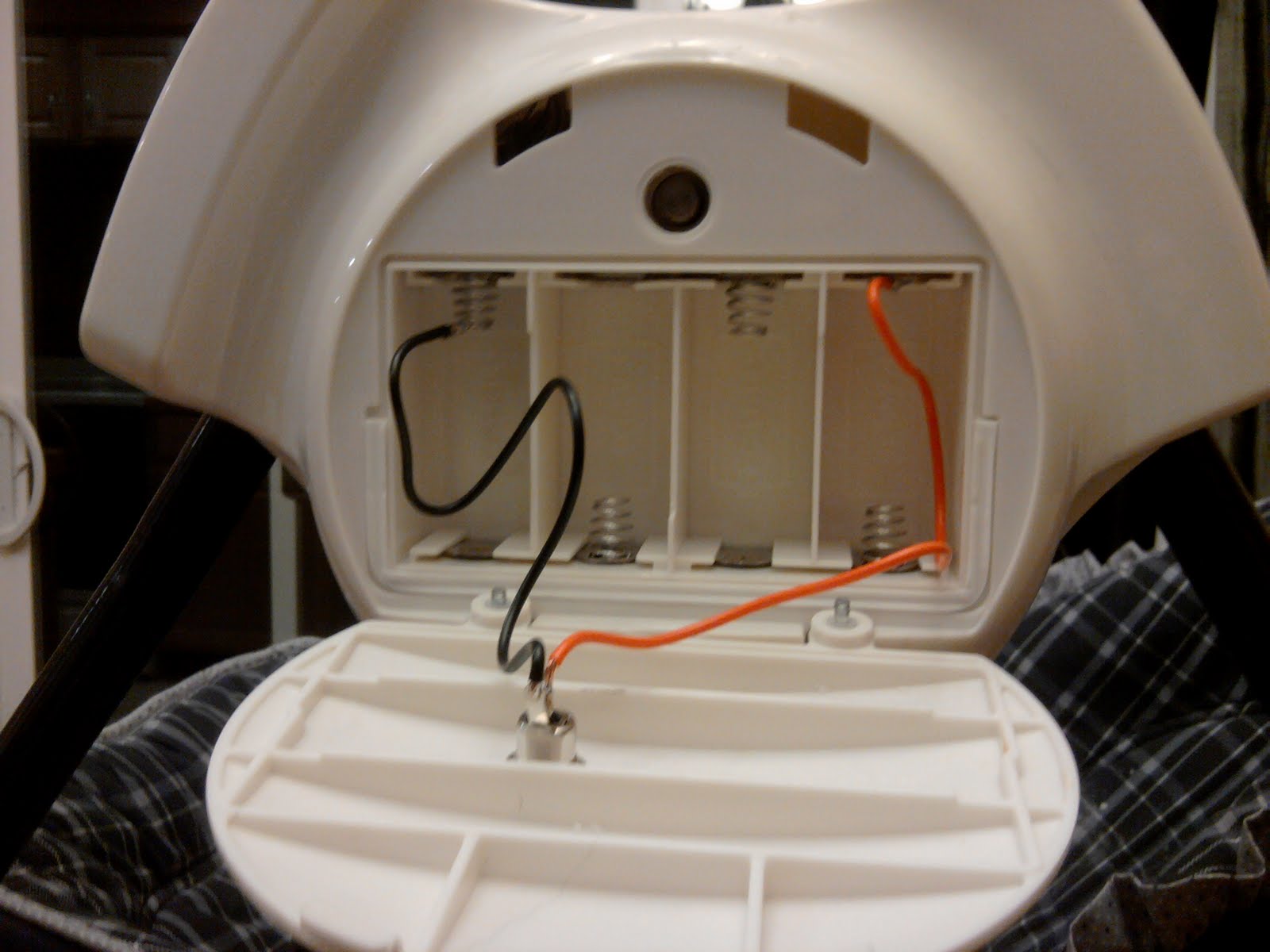 N8s blog convert baby swing from batteries to plugin