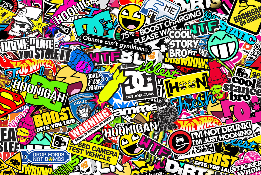 stiker kreatif desain personalisasi penjual Indonesia
