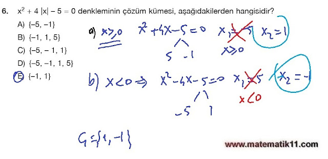 11. Sınıf Matematik Nova Yayınları Ders Kitabı 122. Sayfa İleri Düzey Çözümleri 11. Sınıf Matematik Nova Yayınları Ders Kitabı 122. Sayfa İleri Düzey Çözümleri