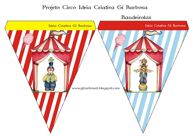 Projeto Circo Bandeirolas Ideia Criativa