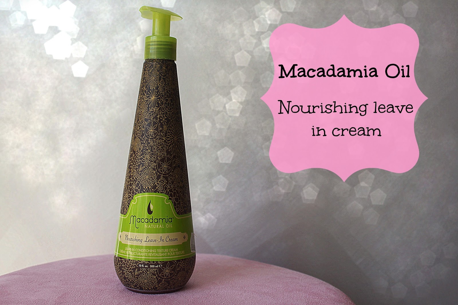 Australian Beauty Review Macadamia Oil leave in cream