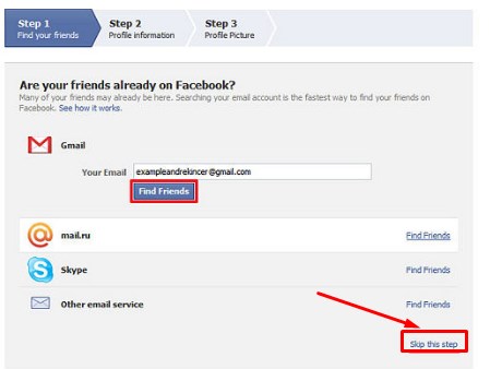 Www facebook com login sign up new account