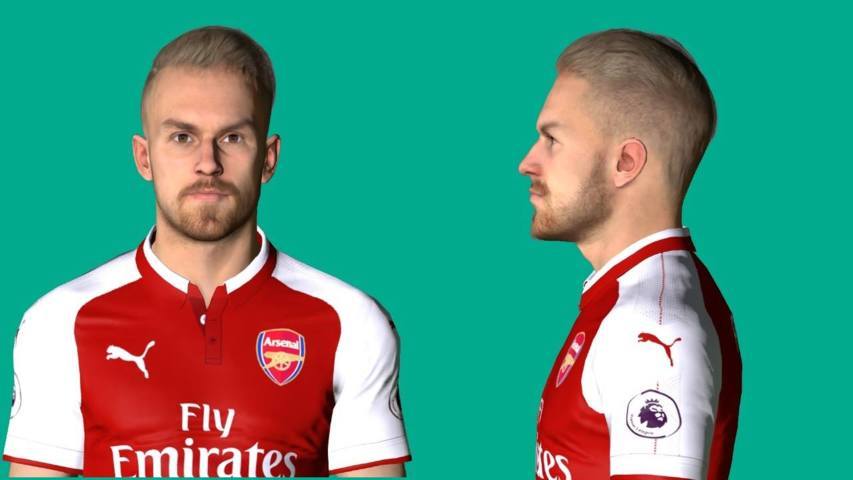 Aaron Ramsey Face V2 - PES 2017 - PATCH PES | New Patch Pro Evolution