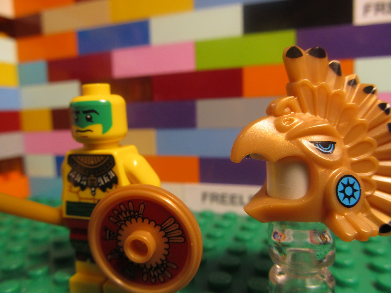 lego minifigure aztec warrior