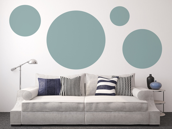 paint wall circle | pintura paredes circulos homepersonalshopper inspiraciones