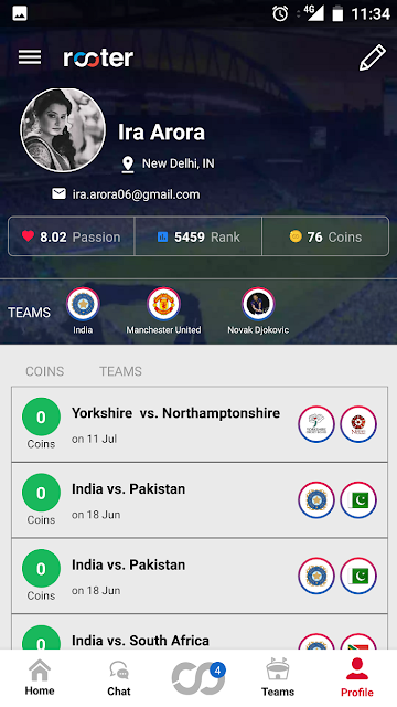 7 kinds of sports, all in one app: Rooter becomes the first platform to host a diverse range of sports after including Kabaddi and F1 in its mix of offerings