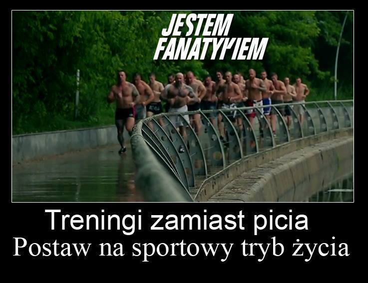 Motywacja życiowa Sport Zamiast Picia