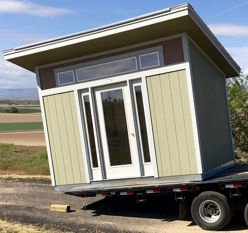 Syonyk S Solar Shed My Off Grid Office Project Ars Technica Then Take The Truck And Trailer Into A Very Inropriate Place For Them On Questionable Side Slope Fortunately Had 4wd With Low Range