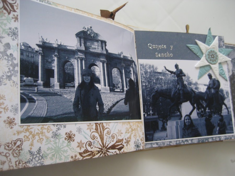 Detalle Mini álbum Madrid