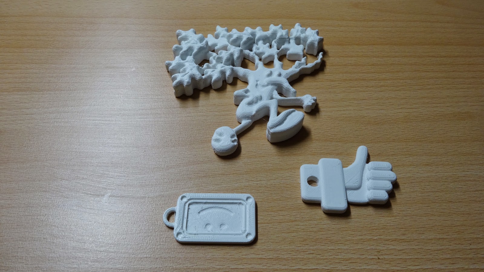 We Make 3D Shapes: Printed objects
