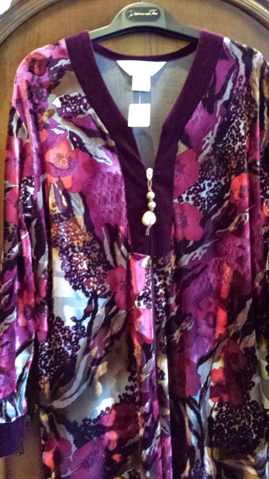 trashy lingerie Diamond Tea Zip Velour Robes 4237