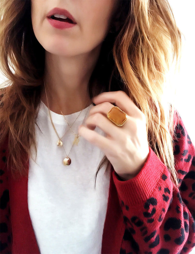 anine bing justine cardigan