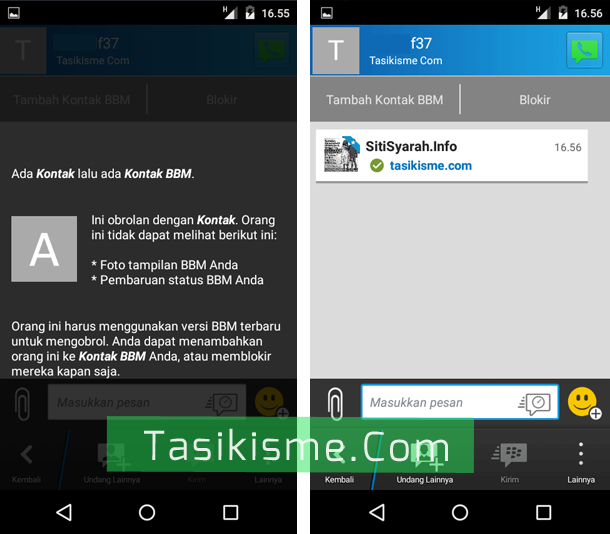 cara chatting dengan bukan teman BBM