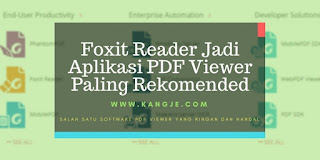 Foxit Reader Jadi Aplikasi PDF Viewer Paling Rekomended