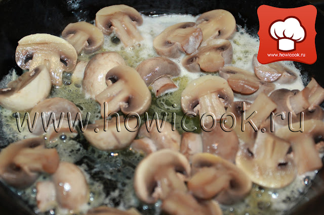 рецепт жюльена с курицей и грибами с пошаговыми фото