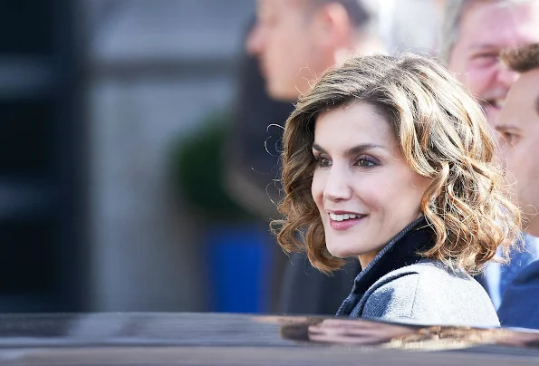 King Felipe and Queen Letizia attended the opening of the exhibition 'Miguel de Cervantes the Myth of Life at National Library