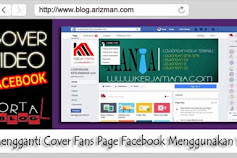 Cara Mengganti Cover Fans Page Facebook Menggunakan Video