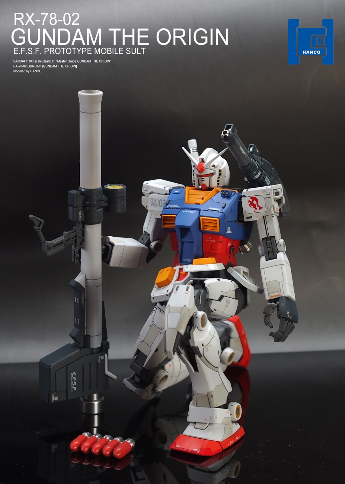 Custom Build: MG 1/100 RX-78-02 Gundam The ORIGIN ver.