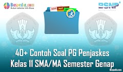 Lengkap - 40+ Contoh Soal PG Penjaskes Kelas 11 SMA/MA Semester Genap Terbaru Lengkap - 40+ Contoh Soal PG Penjaskes Kelas 11 SMA/MA Semester Genap Terbaru