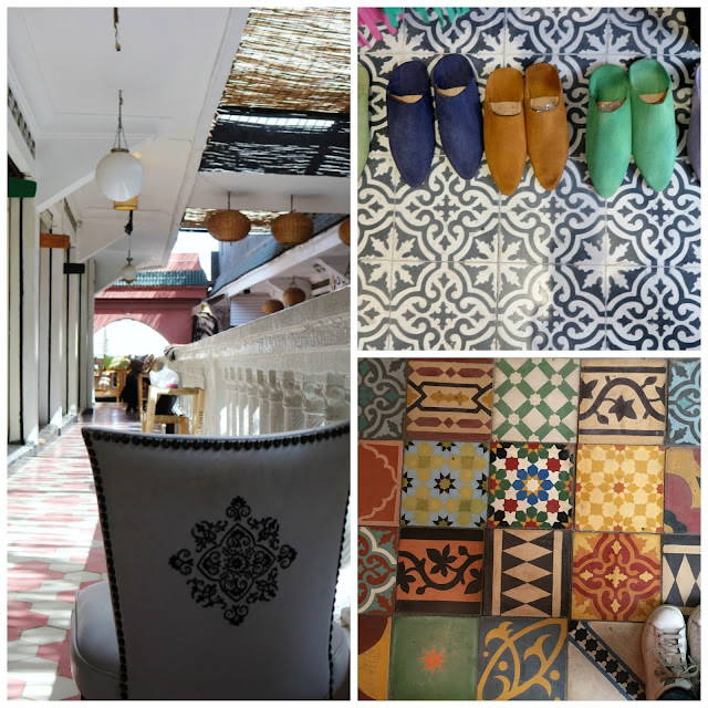 Café, restaurant, boutique déco, à Marrakech 