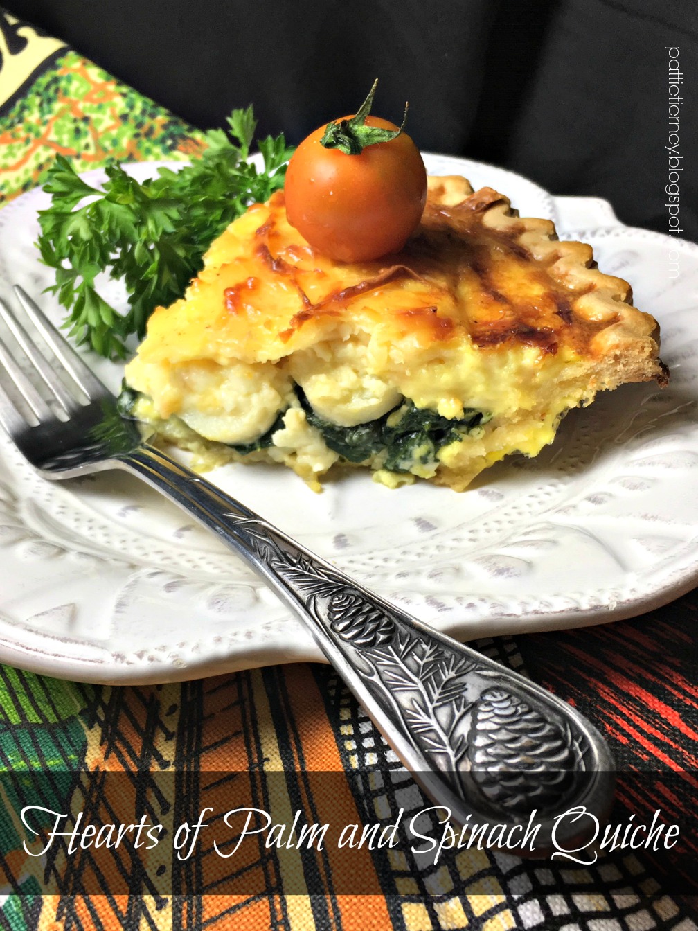 OllaPodrida Hearts of Palm and Spinach Quiche