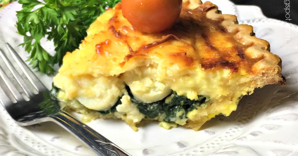 OllaPodrida Hearts of Palm and Spinach Quiche