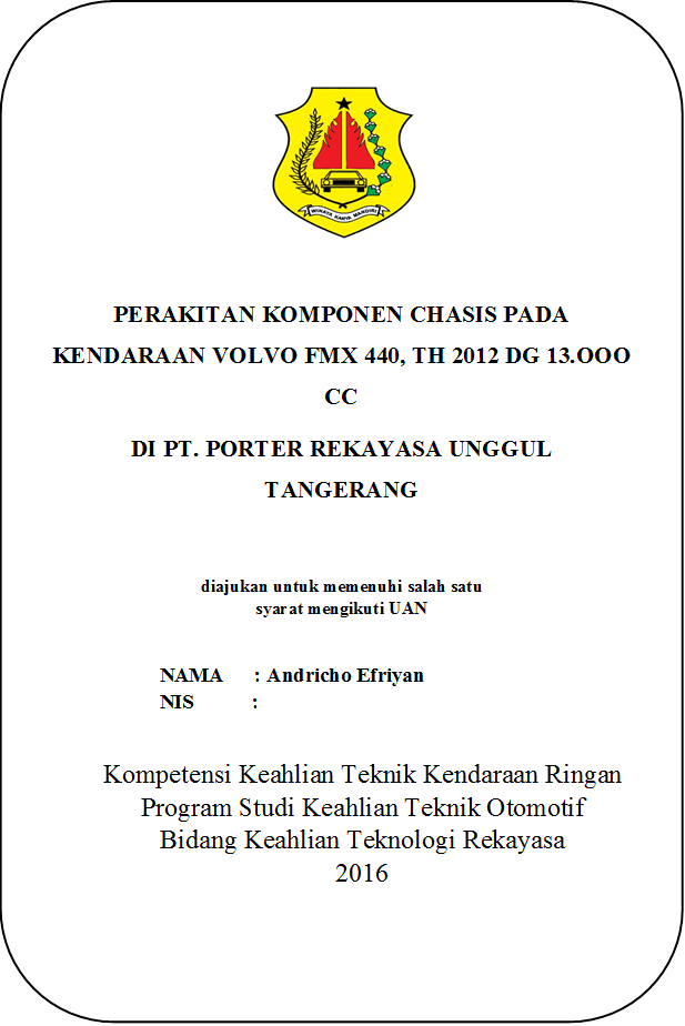 Contoh Laporan Pkl Otomotif Tentang Service Berkala