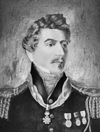 Coronel JOSÉ A. MELIÁN GUERRA D/INDEPENDENCIA CAMPAÑAS  PARAGUAY, Bda ORIENTAL, CHILE (1784-†1857)