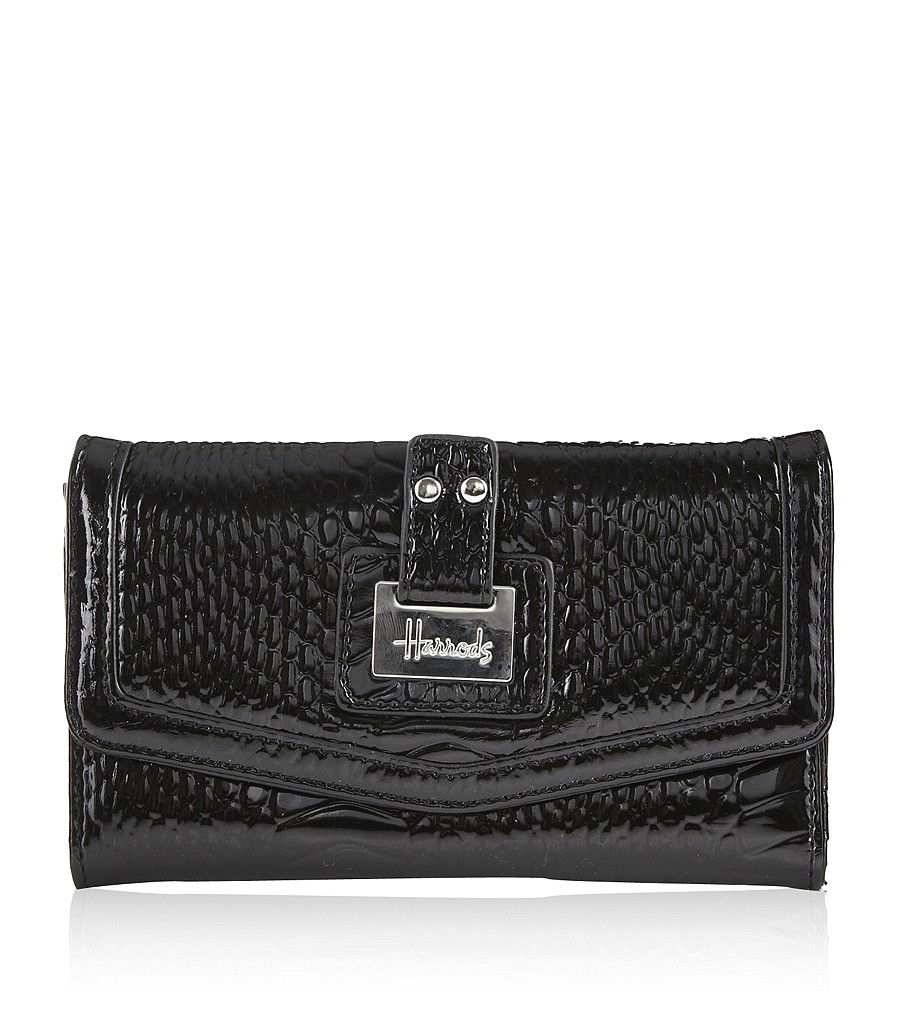 Harrods Black Adara Rectangle Purse RM173 Couture Stop Shop