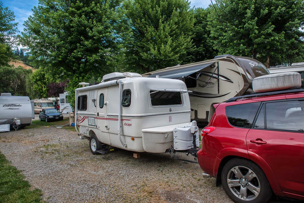 Jon's Journeys Blue Anchor RV Park, Osburn, ID