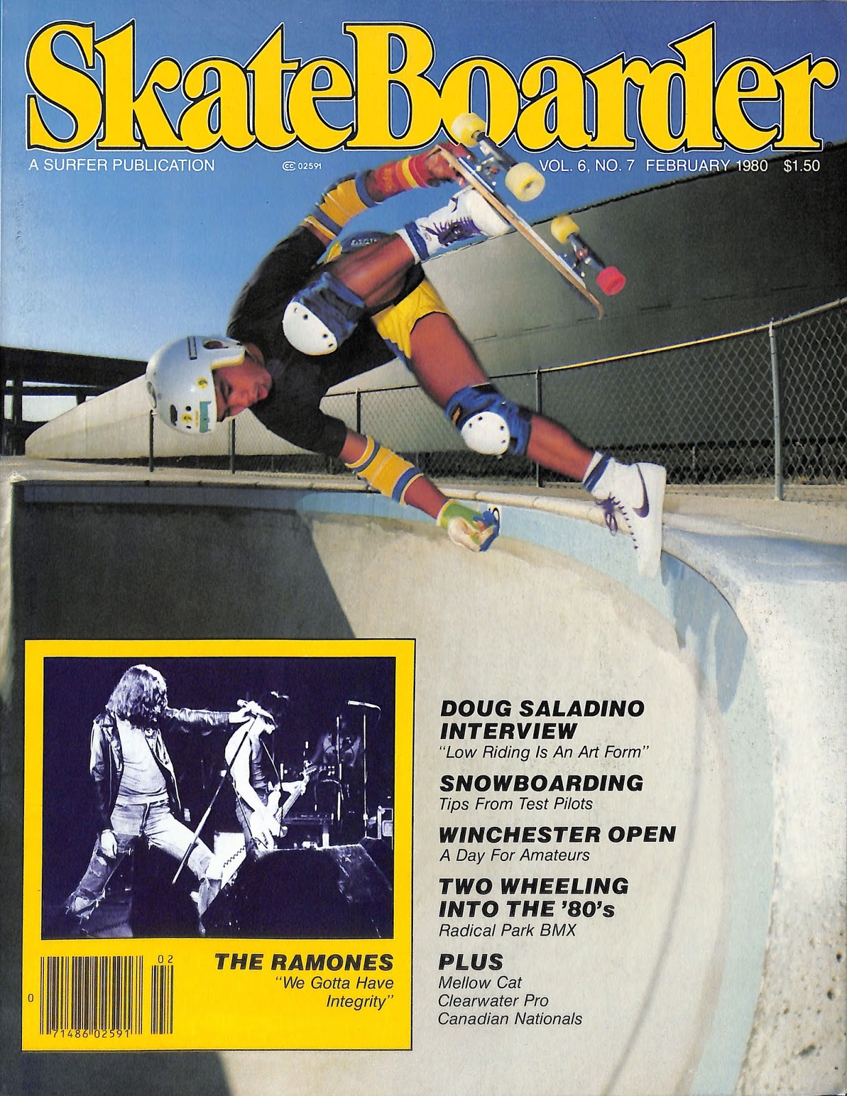 Skateboard Magazine Archive Skateboarder February 1980