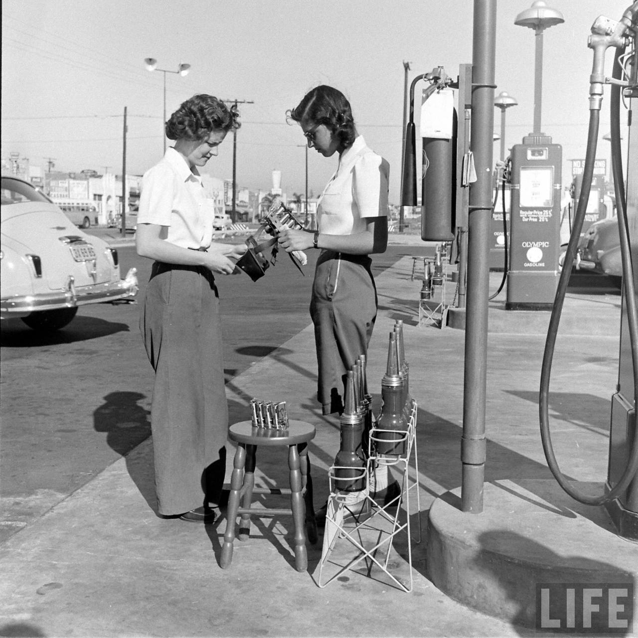 Vintage Photos of Gas Stations